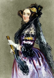 Portrait of Augusta Ada King, Countess of Lovelace